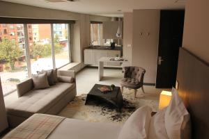 Posezení v ubytování Hotel CityFlats