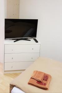 TV a/nebo společenská místnost v ubytování Hotel Löwen