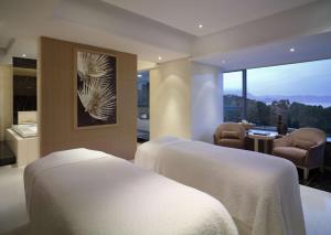 Cama ou camas em um quarto em Hyatt Regency Hong Kong, Sha Tin