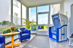 Posezení v ubytování Strandhotel Bansiner Hof