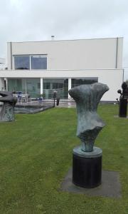 Zahrada ubytování B&B Het Museum + 7 fotografií