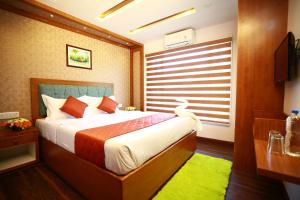 Southern Panorama Houseboats客房内的一张或多张床位