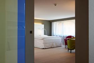 Voodi või voodid majutusasutuse Hotel Restaurant Rössli toas