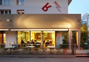 Restaurace v ubytování Hotel Restaurant Rössli