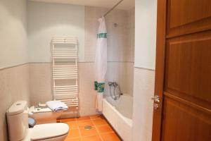 Koupelna v ubytování Casa Roble