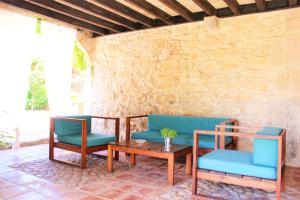 Zona de estar de La Casona de Suesa