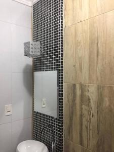 Phòng tắm tại Hotel Guarulhos