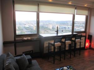 Genex Apartment的休息区