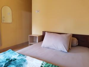Ein Bett oder Betten in einem Zimmer der Unterkunft Radiya Guesthouse