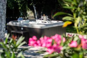 Zahrada ubytování Hotel Villa Sandi - free parking