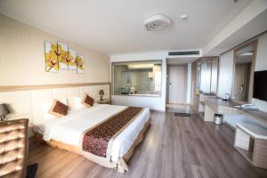 Ruby Hotelにあるベッド