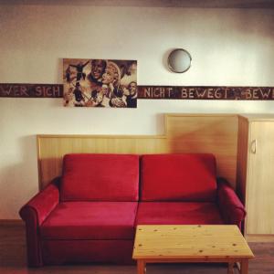 Posezení v ubytování Ferienhaus Staudacher
