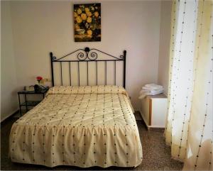 Cama o camas de una habitación en Hostal Martin Vares