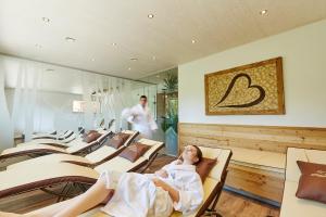 Zaplecze spa i wellness w obiekcie Apartment Bergsee