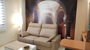 Posezení v ubytování Apartamento Ciudad del Tajo
