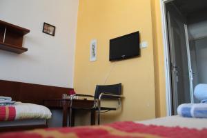 TV a/nebo společenská místnost v ubytování Hotel Rambousek