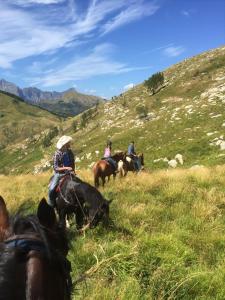 Jazda na koni pri dovolenkovom dome alebo okolí