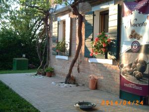 Zahrada ubytování Locanda Antico Fighèr