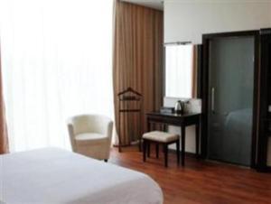 Postel nebo postele na pokoji v ubytování Hotel S Damansara