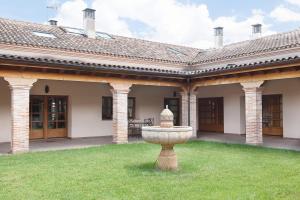 Zahrada ubytování Casa Roble
