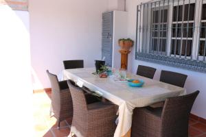 Posezení v ubytování Casa los Almendros