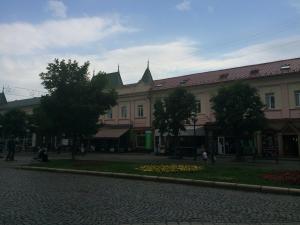 Budova, kde se hostel nachází