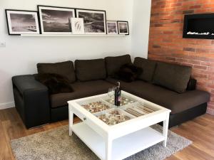 Część wypoczynkowa w obiekcie Sea Apartment 150m do morza