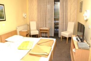 TV a/nebo společenská místnost v ubytování B&B Izvor