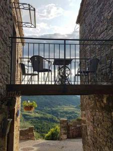 Balkón nebo terasa v ubytování Apartment Anna
