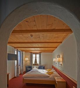 Postel nebo postele na pokoji v ubytování Hotel Bären