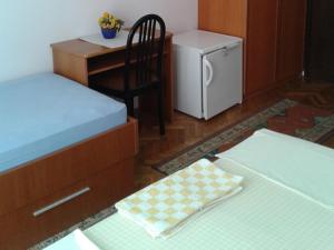 Postel nebo postele na pokoji v ubytování Haus Pehar