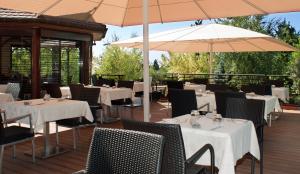 Restaurace v ubytování Logis Hotel Le Parc & Spa