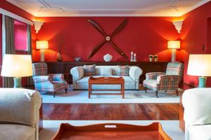 Uma área de estar em Quinta da Casa Branca - Small Luxury Hotels of the World