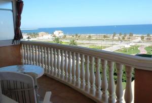 Balkón nebo terasa v ubytování Apartamento En Daimus Con Vistas Al Mar