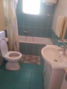 Baðherbergi á Apartman Adrian I David +8 myndir