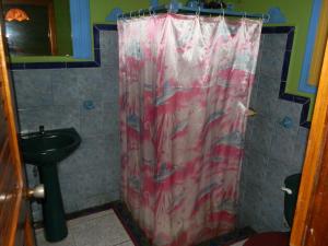 Et badeværelse på Cabinas Casa Dolce Vita