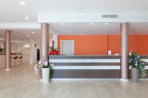 Vstupní hala nebo recepce v ubytování Hotel Bella Lazise + 37 fotografií