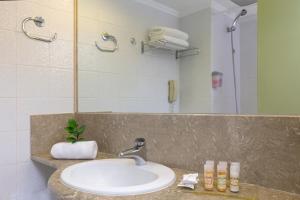 Koupelna v ubytování Best Western Plus Hotel Plaza