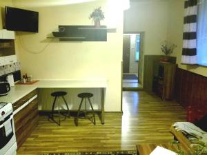 Kuchyňa alebo kuchynka v ubytovaní Apartamenty w Karkonoszach