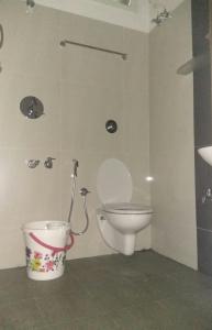 Koupelna v ubytování Aashraya Homestay
