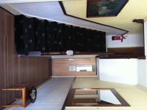 The lobby or reception area at Aberdeen Guest House 