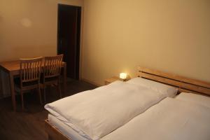 Cama o camas de una habitación en Hideaway Studio