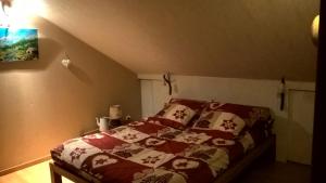 Postel nebo postele na pokoji v ubytování Les Nids de Mesanges Chambre d'hôtes