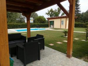 The swimming pool at or close to Villa leonia