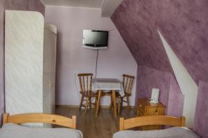 TV a/nebo společenská místnost v ubytování Pokoje Gościnne Anna