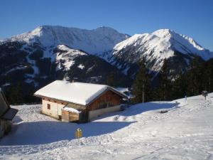 Alpenhof "alt Lähn" under vintern