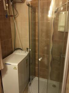 Koupelna v ubytování Apartment Hlinská + 25 fotografií