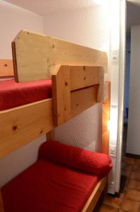 Hameau 4 saisons 124C - Appartement 5 pers - Chatel Reservationにある二段ベッド