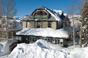 Elk Mountain Lodge v zimě