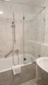 Koupelna v ubytování Appartment-Hotel-Hölzl